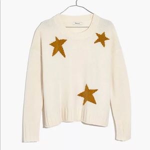 Madewell Sweater with Gold Stars